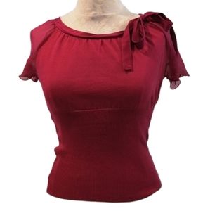 Philosophy Di Alberto Ferretti Red Top Nec…